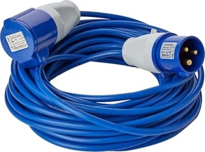 CARAVAN MOTORHOME HEAVY DUTY 16A 240V MAINS EXTENSION HOOK UP CABLE LEAD 2.5mm - Picture 1 of 1