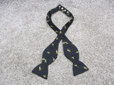 Pajarita de Colección Zanahoria & Gibbs Boulder Colorado Leones Tigres Guepardo AOP USADA EN EXCELENTE ESTADO Foto 1 de 4