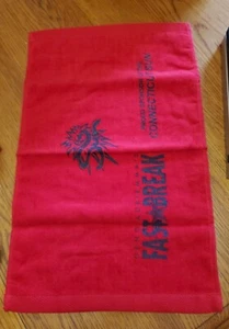 WNBA Connecticut Sun Womens Basketball Hand Towel Game Promotion Giveaway Preown - Picture 1 of 2
