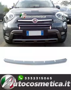 modanatura profilo griglia per Fiat 500X 2015-2019 acciaio inox cromata - Imagen 1 de 6