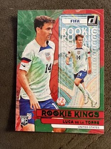 2022-23 Panini Donruss - Rookie Kings Green Parallel #25 Luca de la Torre USA