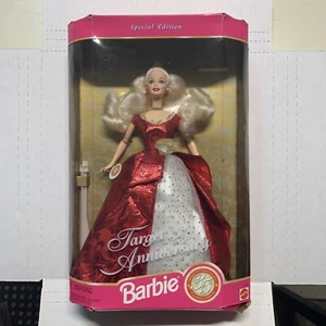 1997 Mattel TARGET 35th ANNIVERSARY BARBIE Doll #16485 Red Gown Special Edition - Picture 1 of 8