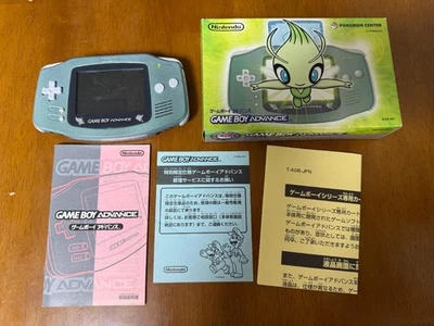 Nintendo Game Boy Advance Celebi Green Pokemon Center Limited Box Manual #64 - Image 1 of 4