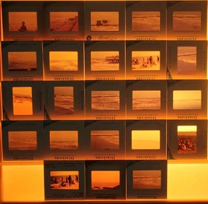 Retro 1960s Beach Color Slides (23) – Ocean, Swimsuits, Sand, Americana - Picture 1 of 15