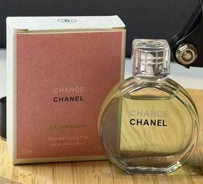 Chanel • Chance • EAU FRAICHE • 7,5 ml EDT Eau de Toilette Dabber Splash Nuevo en Caja Foto 1 de 4