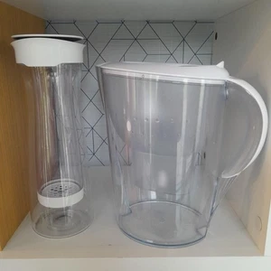 BRITA water carafe, white & large Brita jug. (no filters) - USED, Good condition - Picture 1 of 8