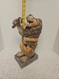 Vintage McM 13" Lowenbrau Beer Lion Advertising Figure  1960's  - Picture 1 of 15