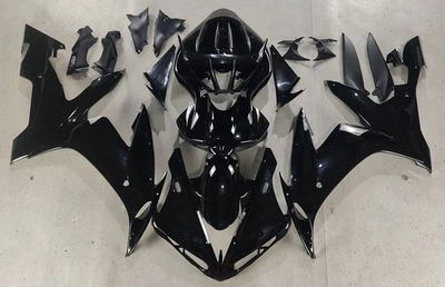 Glossy Black Fairing Fit for 2004 2005 2006 Yamaha YZF R1 Injection ABS Bodywork - Image 1 of 4