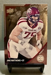 2014 JAKE MATTHEWS UPPER DECK Gold CONFERENCE GREATS Card# 126 - Picture 1 of 4