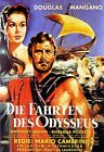 Die Fahrten des Odysseus A 1 Filmplakat Kirk Dougla, Silvana Mangano