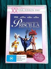 THE ADVENTURES OF PRISCILLA QUEEN OF THE DESERT - DVD R-4, LIKE NEW, FREE POST  