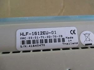 Allied Telesis CopperJet 1612 - ADSL over analoog PSTN ADSL HLF-1612EU-01 NO PSU - Afbeelding 1 van 2