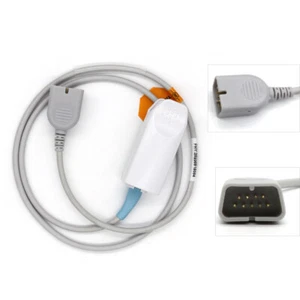 Fit For Nihon Kohden Adult Finger Clip Cable Sensor use with Patient monitors - Picture 1 of 10
