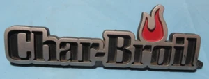 De colección CHAR-BROIL BARBACOA PARRILLA LOGOTIPO METAL GARAJE PARED ARTE DECORACIÓN - Imagen 1 de 3