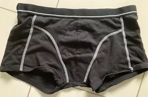 Herren Slip ""Nur der" Boxershorts Schlüpfer Gr. M Schwarz NEUw apart - Bild 1 von 2