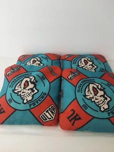 New Ultra Cornhole Limited PSYCHO Cornhole Bags - ACL Pro Stamp 2021-2022 - Picture 1 of 7