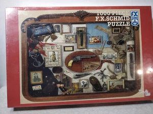 FX Schmid Puzzle Zeitrahmen Der alte Westen 98172 1000 Teile 20 Zoll x 27 Zoll versiegelt - Bild 1 von 2