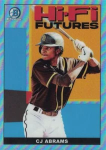 2022 Bowman Chrome #HIFI-8 CJ Abrams - Hi-Fi Futures FREE SHIPPING! - Picture 1 of 2