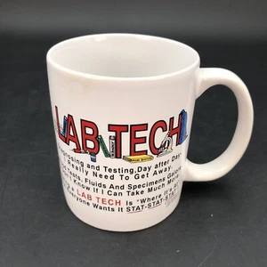 Taza Lab Tech de colección 8 oz por The Professionals Tuscaloosa AL #169 Stat Stat Stat - Imagen 1 de 7