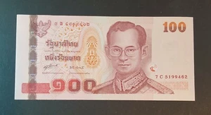 100 baht Tailandia UNC+ - Imagen 1 de 2