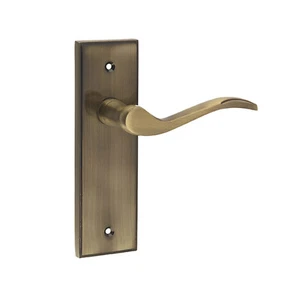 Ronda Suite Door Handle On Backplate - Picture 1 of 2