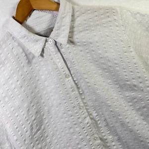 Regatta Great Outdoors Light Striped Shirt XXL Short Sleeve Summer Shirt - Picture 1 of 8