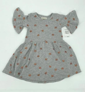 Tucker Tate Dress Gray Sparkle Cat Girls Sz 3T NEW NWT N145 - Picture 1 of 4