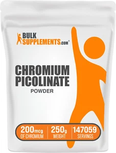 BulkSupplements Chromium Picolinate Powder - 200mcg of Chromium per Serving - Picture 1 of 16