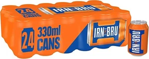 IRN-BRU Fizzy Drink Cans, 330ml (Pack of 24) UK Free & Fastest one day delivery. - Picture 1 of 8