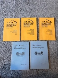 New Mexico Historical Review 5 Issues 1940s/50s Great Western History Books! - Picture 1 of 1