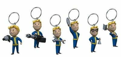 NEW Fallout 76 Vault Boy 3D Keychain Styles May Vary RR4807 energy melee repair