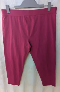Style & Co. Woman's Capri Leggings Mid Rise Sangria Wine Size Petite Large NWT - Picture 1 of 6
