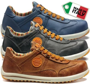 MENS LEATHER WORK SAFETY SHOES TRAINERS CAP DIKE RAVING RACY S3 SRC 26012 - Picture 1 of 6
