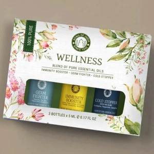 Crystal Wonderland Gift Set Song of India Essential Oil Blend Wellness - Picture 1 of 2