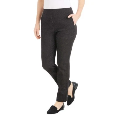 NWT HILARY RADLEY BLACK/GRAY COMBO TUMMY CONTROL DRESS PANTS SZ XXL #E498 - Image 1 of 3