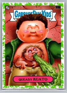 2023 Topps Garbage Pail Kids: Intergoolactic Mayhem #99b Queasy Kuato GREEN - Picture 1 of 2