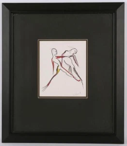 DAVIS, Miles. (1926–1991): "Time after Time" - Original Drawing, 1984 - Picture 1 of 3