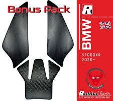 RubbaTech BMW S1000XR - 2020 tank & knee pad set. 2020 onwards (bonus pack)