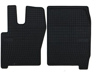 Alfombrillas Coche Alfombrillas Goma Negro para Iveco Eurocargo Tipo 120 Mod. 2002 - 2008 - Imagen 1 de 6