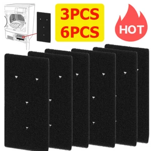 3/6x für Whirlpool Trockner Verdampfer Filter Schwamm 481010716911 Ersatz - Bild 1 von 13