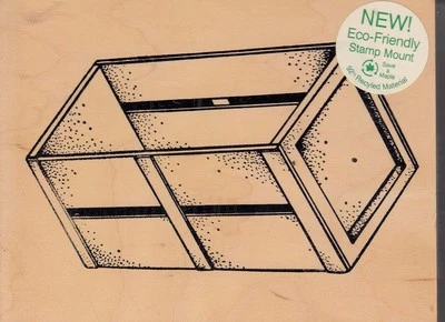 Sello de goma montado en madera cajón judi 4 x 5" envío gratuito Foto 1 de 2