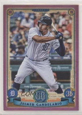2019 Topps Gypsy Queen Mega Box Purple Jeimer Candelario #44 - Image 1 of 2