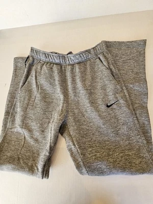 Pantalones de entrenamiento Nike Therma-Fit para hombre DQ4856-063 gris oscuro jaspeado nuevos talla pequeña Foto 1 de 4