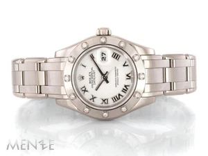 Rolex Pearlmaster 80319 oro blanco 29 mm Diamond White Roman (14679) - Imagen 1 de 11