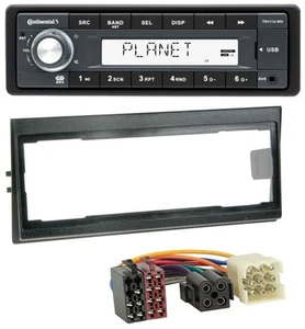 Continental USB MP3 AUX 1DIN Autoradio für Volvo 740, 760 (1982-1992) - Bild 1 von 9