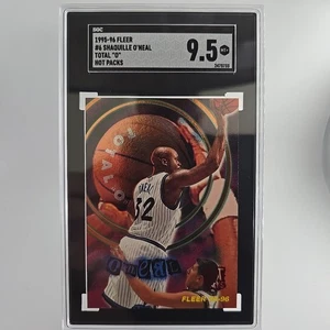 1995-96 Fleer Total "O" Shaquille O'Neal Orlando Magic #6 Hot Packs Mt+ 9.5 - Picture 1 of 5