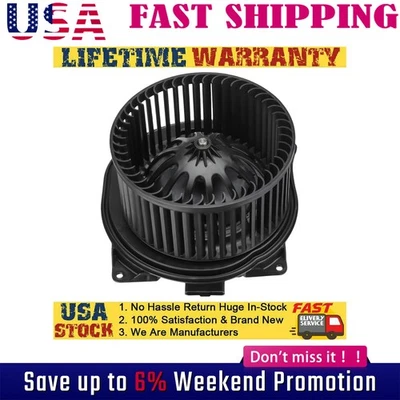 HVAC 加热器鼓风机电机带车轮适用于 Freightliner FL50 Coronado 沃尔沃 VNL VNM S — 第 1/4 张图片