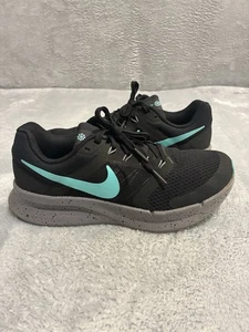Nike Run Swift 3 Shoes Womens 8.5 Black gray teal Running Sneakers HQ4217-010 - Picture 1 of 12