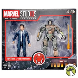 Marvel Studios Legends Series Tony Stark and Iron Man Mark 1 Figures Hasbro - Picture 1 of 9