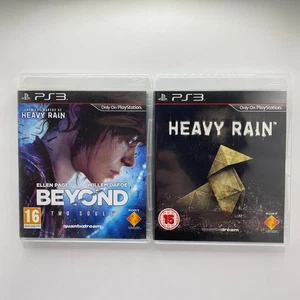 Beyond Two Souls Heavy Rain PS3 (PlayStation 3) Bundle Handbücher enthalten - Bild 1 von 5